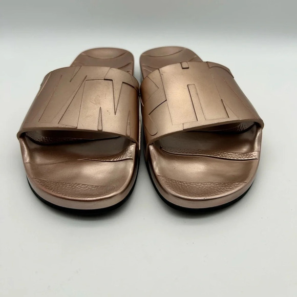 New jimmy Choo Rey slides rose gold size 37 display pair - Picture 2 of 13